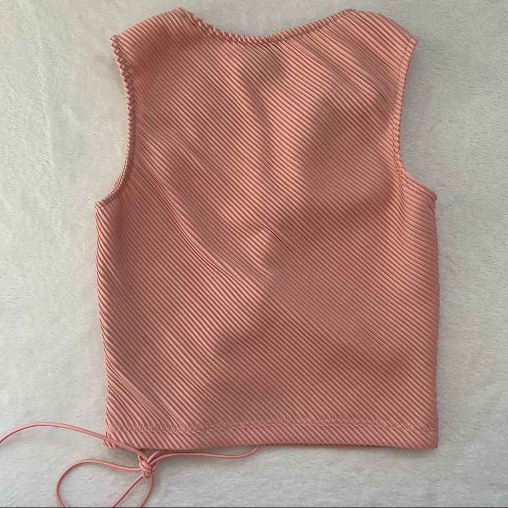 Princess Polly Pink Lace Up Top - Picture 9 of 11